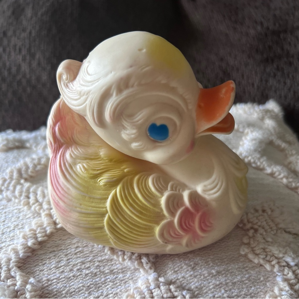 1956 Vintage Sun Rubber Dagg Soft Vinyl Rubber Doll -Rare